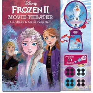 Disney Frozen 2 Movie Theater Storybook and Movie Projector (Hardcover)